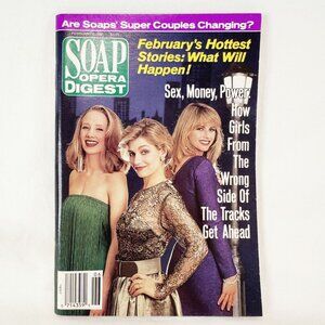 Soap Opera Digest February 5 1991 Jay Hammer Anne Heche Liz Hubbard Dean Frame
